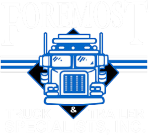 Foremost Truck & Trailer Specialists logo white text