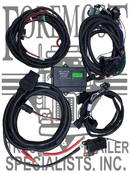 thumbnail image 2 of 42015 - FISHER - WESTERN - SNOWPLOWS GENUINE REPLACEMENT PART - 4 PIN FLEET FLEX BATTERY CABLE Assembly Plow Side 2 of 10