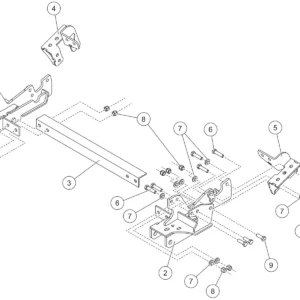 31271‑1 Truck Mount Kit for Ford Super Duty F250-550 2017–__